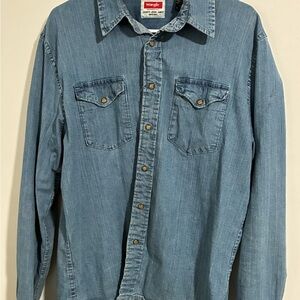 Wrangler Indigo Denim Shirt